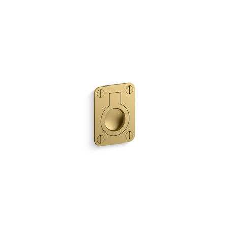 Kohler Cabinet Knob in Vibrant Brushed Moderne Brass 29980-2MB